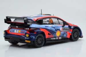 Hyundai i20 N Rally1 #11 T. Neuville / M. Wydaeghe Rally Monte Carlo 2022 IXO 1:18 18RMC112 Metall — bild 2 av 6