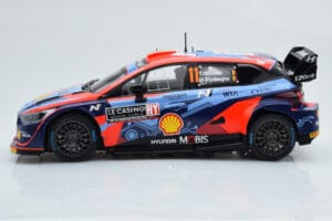 Hyundai i20 N Rally1 #11 T. Neuville / M. Wydaeghe Rally Monte Carlo 2022 IXO 1:18 18RMC112 Metall — bild 3 av 6