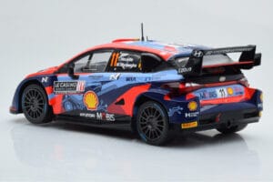 Hyundai i20 N Rally1 #11 T. Neuville / M. Wydaeghe Rally Monte Carlo 2022 IXO 1:18 18RMC112 Metall — bild 5 av 6