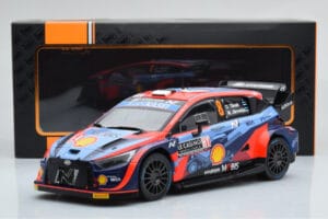Hyundai i20 N Rally1 #8 O. Tanak / M. Jarveoja Rally Monte Carlo 2022 IXO 1:18 18RMC113 Metall — bild 6 av 6