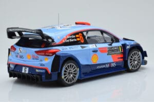 Hyundai i20 Coupe WRC #6 D. Sordo / C. del Barrio Rally Monte Carlo 2018 IXO 1:18 18RMC030C Metall — bild 2 av 6