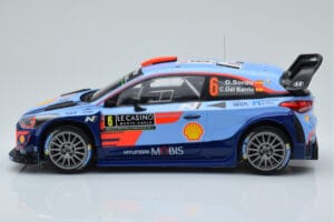 Hyundai i20 Coupe WRC #6 D. Sordo / C. del Barrio Rally Monte Carlo 2018 IXO 1:18 18RMC030C Metall — bild 3 av 6
