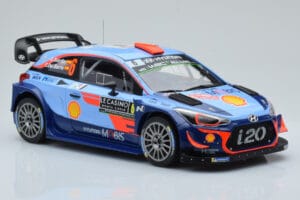 Hyundai i20 Coupe WRC #6 D. Sordo / C. del Barrio Rally Monte Carlo 2018 IXO 1:18 18RMC030C Metall — bild 4 av 6