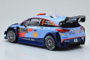 Hyundai i20 Coupe WRC #6 D. Sordo / C. del Barrio Rally Monte Carlo 2018 IXO 1:18 18RMC030C Metall — bild 5 av 6