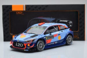 Hyundai i20 Coupe WRC #6 D. Sordo / C. del Barrio Rally Monte Carlo 2018 IXO 1:18 18RMC030C Metall — bild 6 av 6