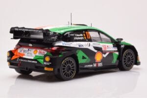 Hyundai i20 N Rally1 #11 T. Neuville / M. Wydaeghe Rally Croatia 2023 IXO 1:18 18RMC160A Metall — bild 2 av 6
