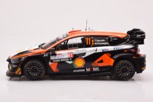 Hyundai i20 N Rally1 #11 T. Neuville / M. Wydaeghe Rally Croatia 2023 IXO 1:18 18RMC160A Metall — bild 3 av 6