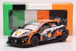 Hyundai i20 N Rally1 #11 T. Neuville / M. Wydaeghe Rally Croatia 2023 IXO 1:18 18RMC160A Metall — bild 6 av 6
