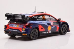 Hyundai i20 N Rally1 #11 T. Neuville / M. Wydaeghe Rally Monte Carlo 2023 IXO 1:18 18RMC153A Metall — bild 2 av 6