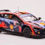Hyundai i20 N Rally1 #11 T. Neuville / M. Wydaeghe Rally Monte Carlo 2023 IXO 1:18 - image 4 of 6