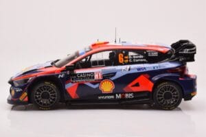 Hyundai i20 N Rally1 #6 D. Sordo / C. Carrera Rally Monte Carlo 2023 IXO 1:18 18RMC153B Metall — bild 3 av 6