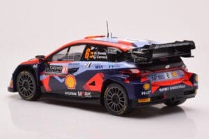 Hyundai i20 N Rally1 #6 D. Sordo / C. Carrera Rally Monte Carlo 2023 IXO 1:18 18RMC153B Metall — bild 5 av 6