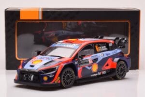 Hyundai i20 N Rally1 #6 D. Sordo / C. Carrera Rally Monte Carlo 2023 IXO 1:18 18RMC153B Metall — bild 6 av 6