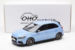 Hyundai i30 N Ljusblå Otto 1:18 OT425 Resin — bild 6 av 6