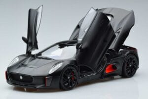 Jaguar C-X75 Svart Almost Real 1:18 810605 Metall — bild 2 av 7