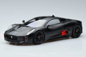 Jaguar C-X75 Svart Almost Real 1:18 810605 Metall