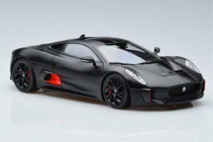 Jaguar C-X75 Svart Almost Real 1:18 810605 Metall — bild 5 av 7