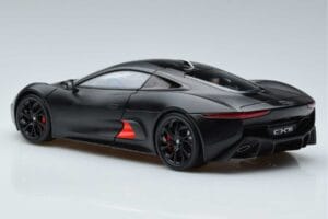 Jaguar C-X75 Svart Almost Real 1:18 810605 Metall — bild 6 av 7