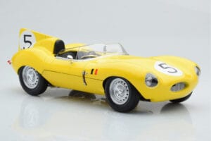 Jaguar D-Type #5 Ecurie Nationale Belge 24 Hours of Le Mans 1956 CMR 1:18 CMR143 Metall — bild 4 av 6