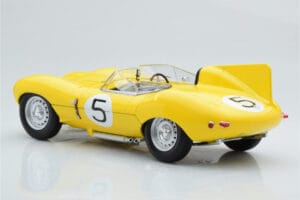 Jaguar D-Type #5 Ecurie Nationale Belge 24 Hours of Le Mans 1956 CMR 1:18 CMR143 Metall — bild 5 av 6