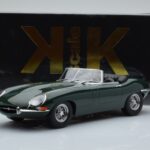Jaguar E-Type Series 1 Roadster Grön KK-Scale 1:18 - image 6 of 6