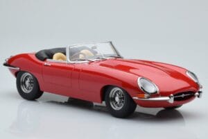 Jaguar E-Type Series 1 Roadster Röd KK-Scale 1:18 KKDC180482 Metall — bild 4 av 6