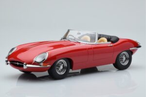 Jaguar E-Type Series 1 Roadster Röd KK-Scale 1:18 KKDC180482