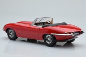 Jaguar E-Type Series 1 Roadster Röd KK-Scale 1:18 KKDC180482 Metall — bild 5 av 6