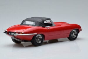 Jaguar E-Type Series 1 Roadster Röd KK-Scale 1:18 KKDC180484 Metall — bild 2 av 6