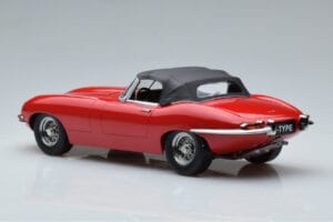 Jaguar E-Type Series 1 Roadster Röd KK-Scale 1:18 KKDC180484 Metall — bild 5 av 6
