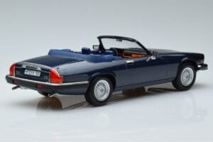 Jaguar XJS V12 Cabriolet Blå Metallic Begränsad Upplaga Norev 1:18 182636 Metall — bild 2 av 6