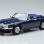 Jaguar XJS V12 Cabriolet Blå Metallic Begränsad Upplaga Norev 1:18 182636 Metall