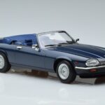 Jaguar XJS V12 Cabriolet Blå Metallic Begränsad Upplaga Norev 1:18 182636 Metall - image 4 of 6