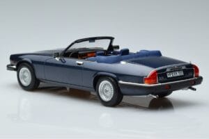 Jaguar XJS V12 Cabriolet Blå Metallic Begränsad Upplaga Norev 1:18 182636 Metall — bild 5 av 6