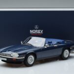 Jaguar XJS V12 Cabriolet Blå Metallic Begränsad Upplaga Norev 1:18 182636 Metall - image 6 of 6