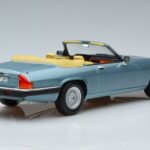 Jaguar XJS V12 Cabriolet Ljusblå Metallic Norev 1:18 182635 Metall - image 2 of 6