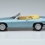 Jaguar XJS V12 Cabriolet Ljusblå Metallic Norev 1:18 182635 Metall - image 3 of 6