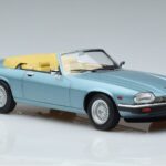 Jaguar XJS V12 Cabriolet Ljusblå Metallic Norev 1:18 182635 Metall - image 4 of 6