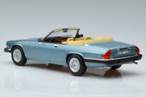 Jaguar XJS V12 Cabriolet Ljusblå Metallic Norev 1:18 182635 Metall — bild 5 av 6