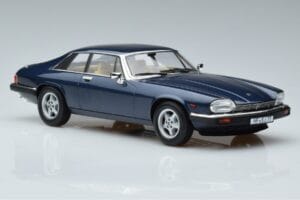 Jaguar XJS V12 Blå Metallic Begränsad Upplaga Norev 1:18 182622 Metall — bild 4 av 6
