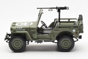 Jeep Willys MB US Army D-Day 1944 Norev 1:18 189016 Metall — bild 4 av 10