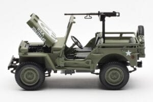 Jeep Willys MB US Army D-Day 1944 Norev 1:18 189016 Metall — bild 6 av 10