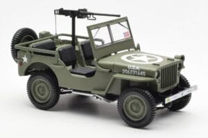 Jeep Willys MB US Army D-Day 1944 Norev 1:18 189016 Metall — bild 8 av 10