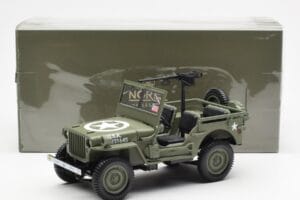 Jeep Willys MB US Army D-Day 1944 Norev 1:18 189016 Metall — bild 10 av 10