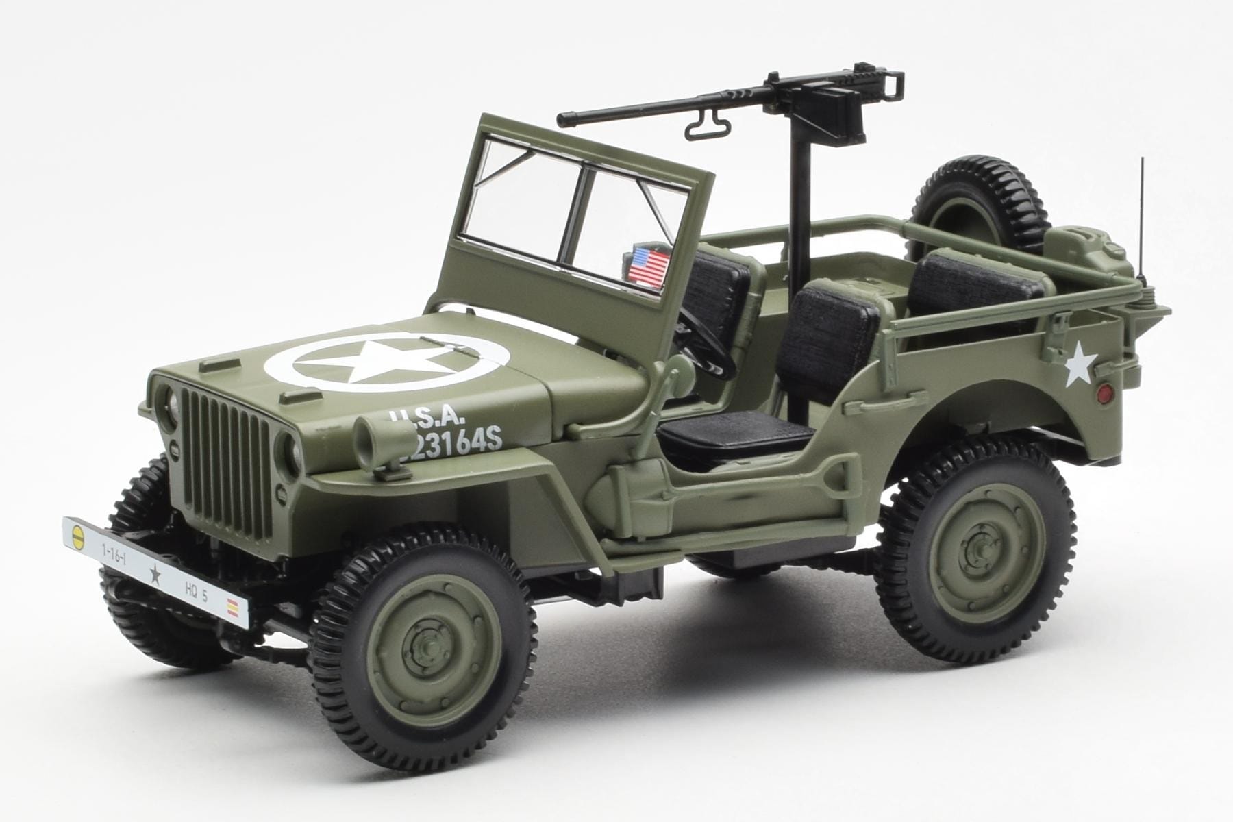 Jeep Willys MB US Army D-Day 1944 Norev 1:18 189016 Metall