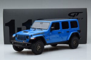 Jeep Wrangler Rubicon 392 Blå GT Spirit 1:18 GT371 Resin — bild 6 av 6