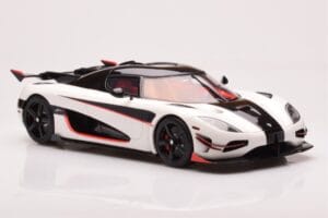 Koenigsegg Agera RS Arctic Vit GT Spirit 1:18 GT877 Resin — bild 4 av 6