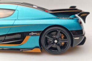 Koenigsegg Agera RSR Blå GT Spirit 1:18 GT390 Resin — bild 6 av 9