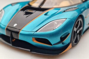 Koenigsegg Agera RSR Blå GT Spirit 1:18 GT390 Resin — bild 7 av 9