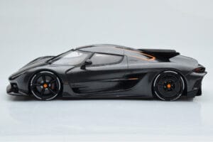 Koenigsegg Jesko Absolut Graphite Grå Asia Exclusive GT Spirit 1:18 CLDC025 Resin — bild 3 av 6